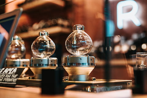 wallpaper, background, starbucks, coffee, siphon, glass - material HD wallpaper