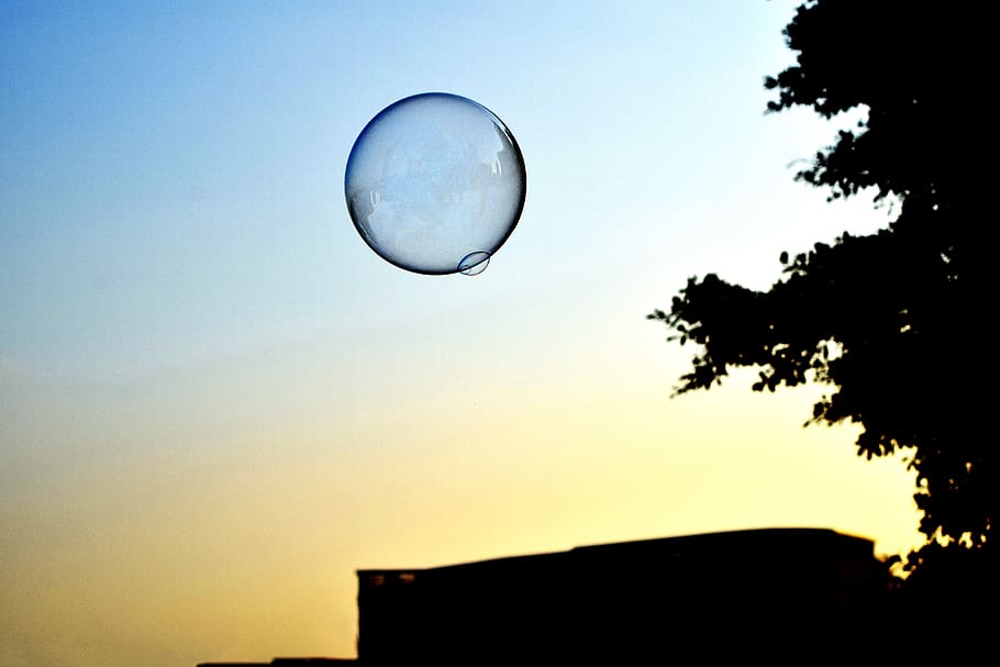 sphere, bubble, shenzhen, forever blowing bubbles, china, silhouette