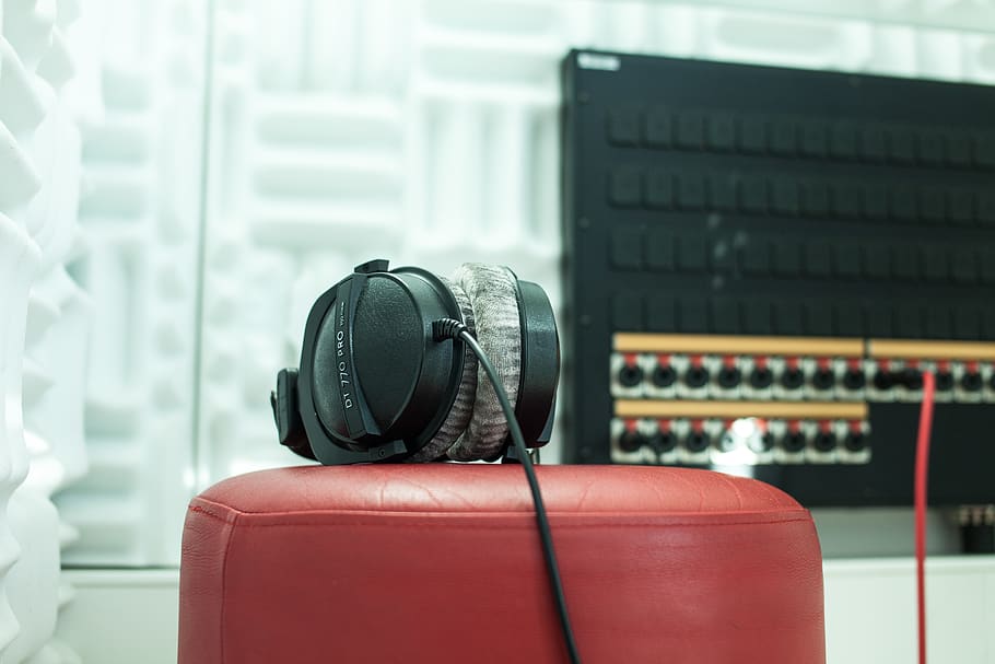 music, seat, focus on foreground, indoors, no people, chair HD wallpaper