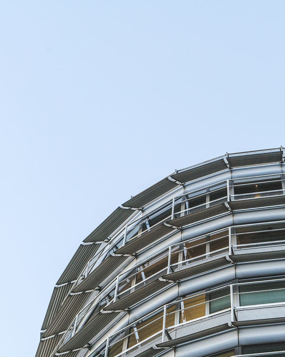 amsterdam, centrum, netherlands, architecture, sky, low angle view, HD wallpaper