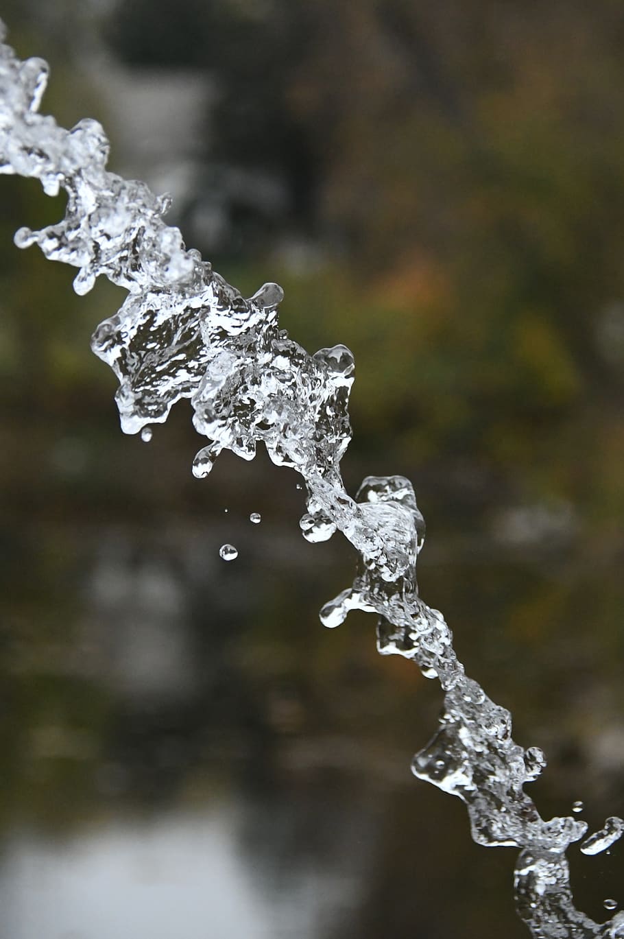 Selective Focus Photography of Water, background, black, bubble, HD wallpaper