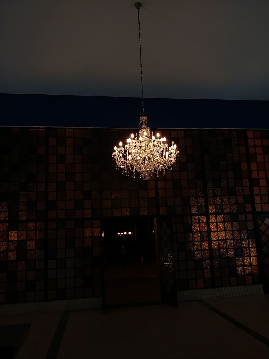 illuminated, lighting equipment, decoration, hanging, chandelier HD wallpaper