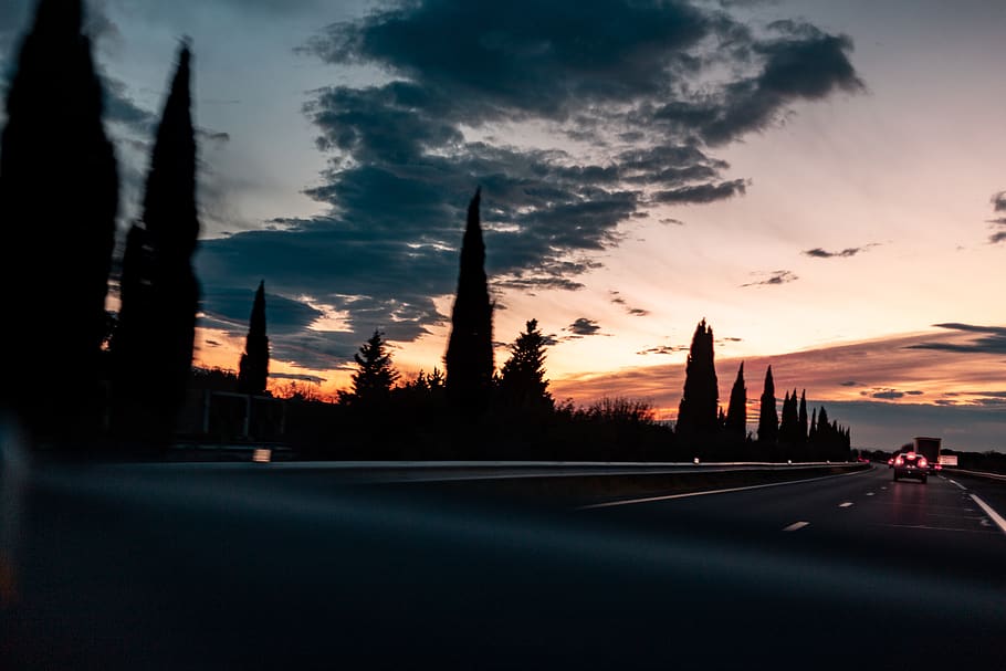 tarmac, asphalt, architecture, tower, building, spire, steeple HD wallpaper
