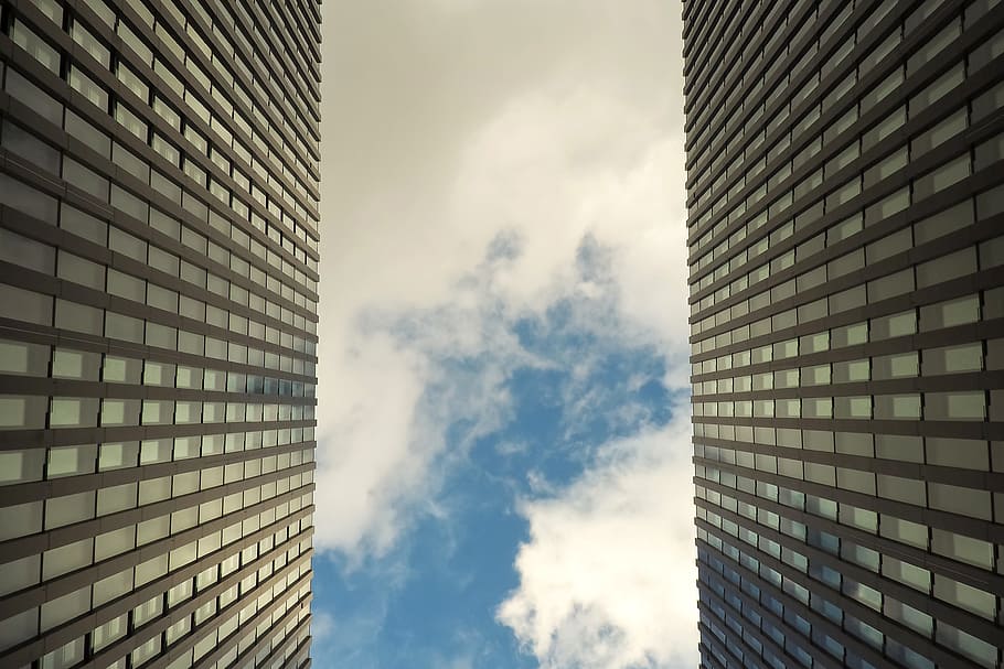 Skyscraper Buildings, architecture, building exterior, built structure HD wallpaper