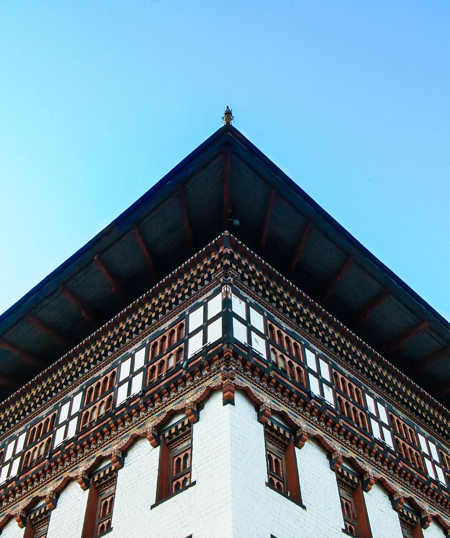 bhutan, thimphu, built structure, architecture, building exterior HD wallpaper
