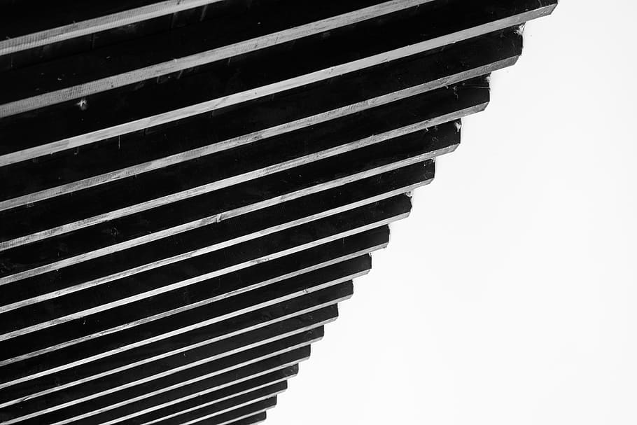 abstract, black and white, texture, art, architecture, built structure HD wallpaper