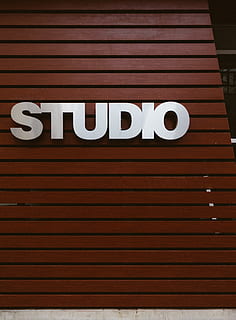 gray Studio signage, text, symbol, number, wood, word, richmond street west HD wallpaper
