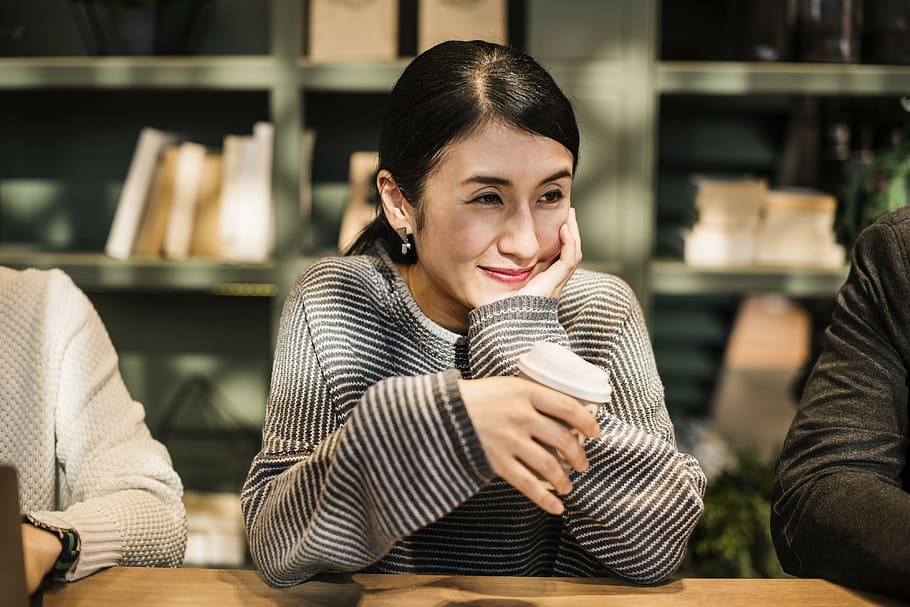 asian, breakfast, cafe, caffeine, calm, cappuccino, cheerful HD wallpaper