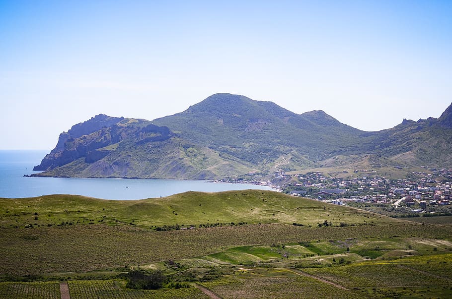 koktebel', sea, scenics - nature, mountain, beauty in nature HD wallpaper