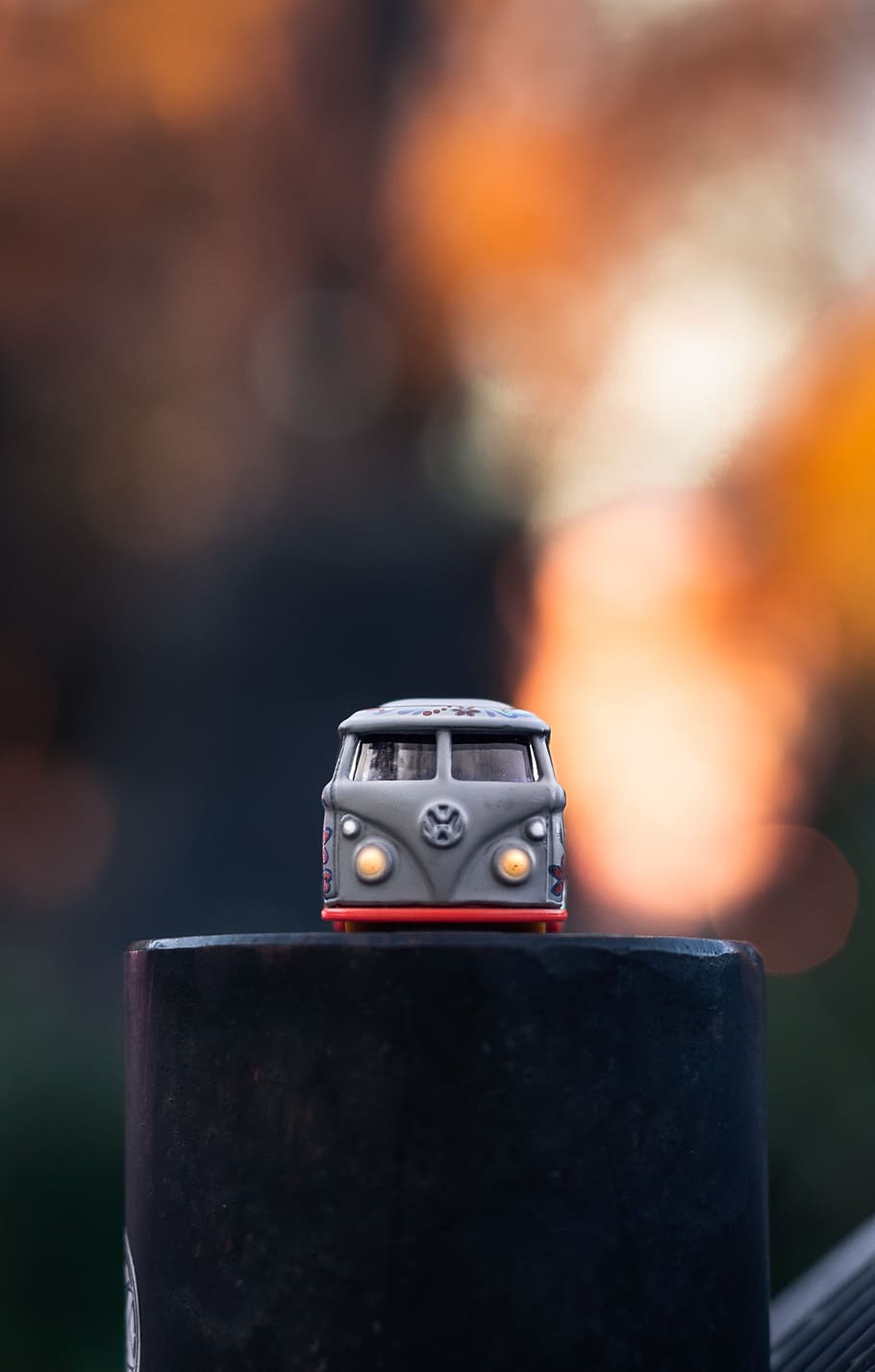 black Volkswagen van scale model, human, person, electronics HD wallpaper