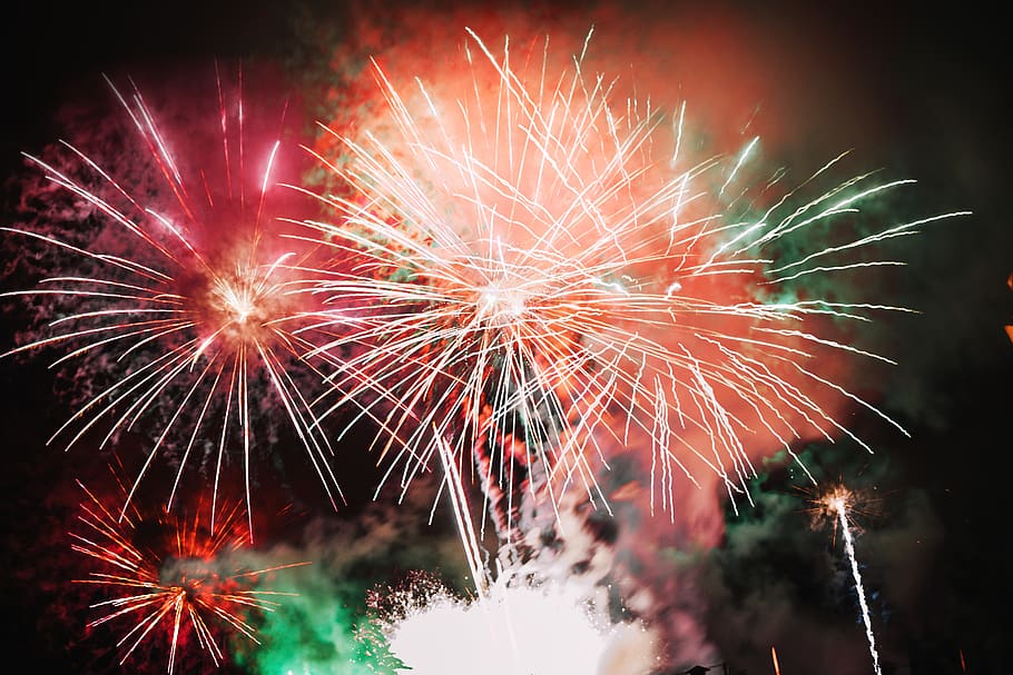 Firework display. Салют дисплей.