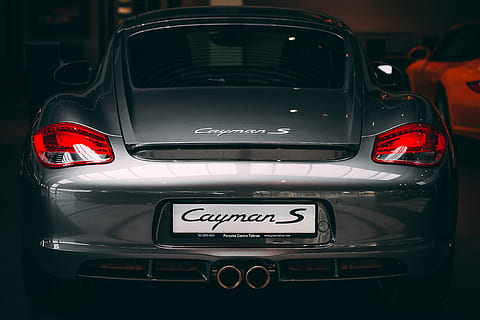 gray Cayman S, automobile, car, vehicle, transportation, tire HD wallpaper