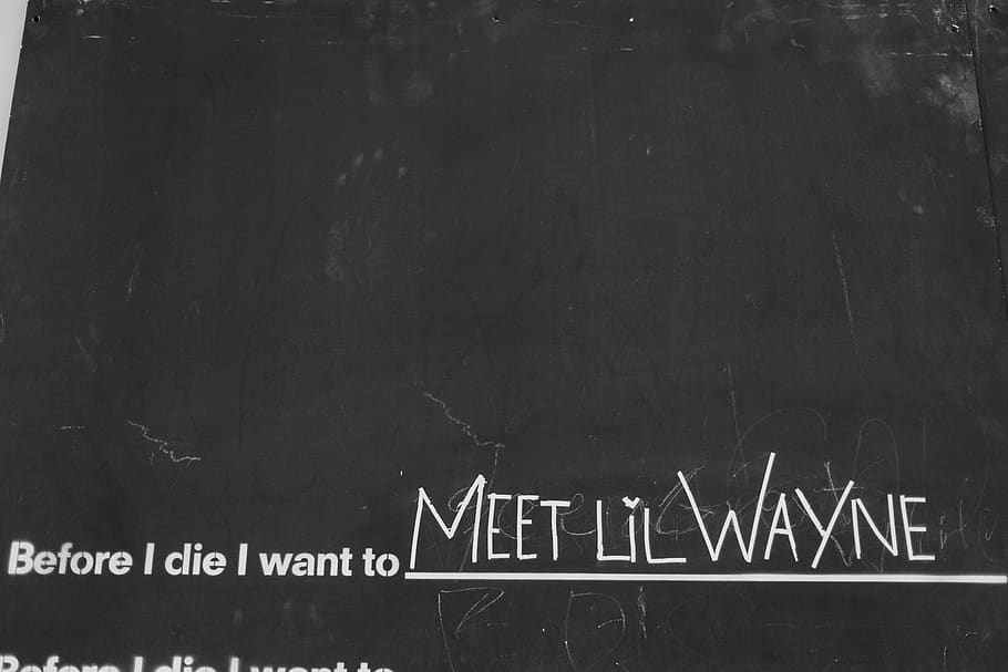 Meet Lil Waxne, text, communication, western script, sign, capital letter HD wallpaper