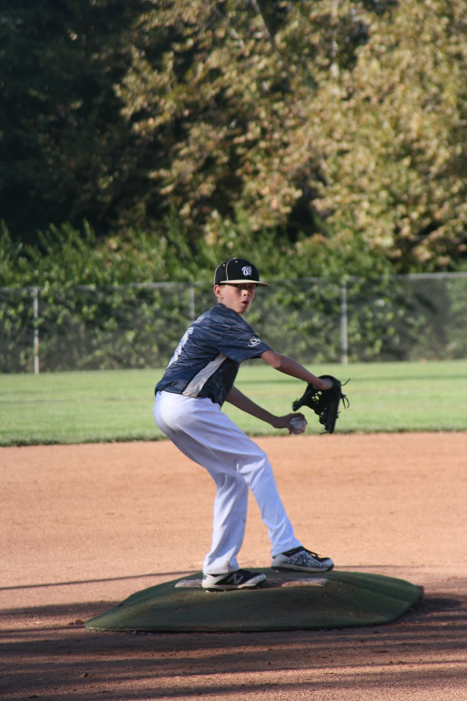 Photo of Boy Pitching Ball, action, athlete, baseball, baseball glove HD wallpaper
