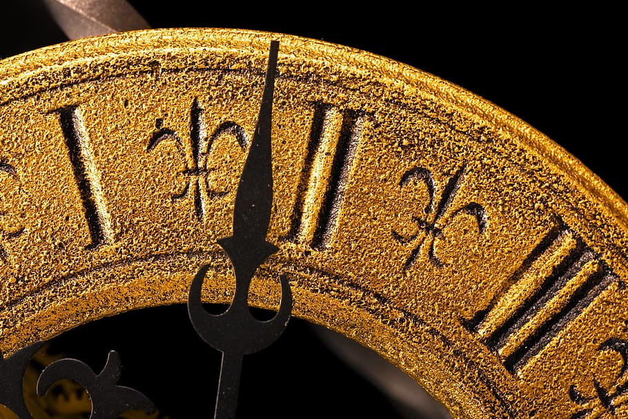 antique, appointment, black, clock, clockwork, close-up, countdown HD wallpaper