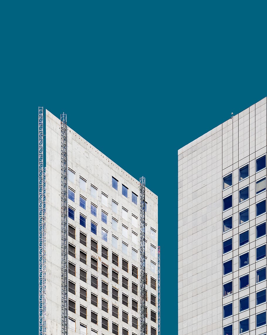 white building, building exterior, architecture, built structure HD wallpaper