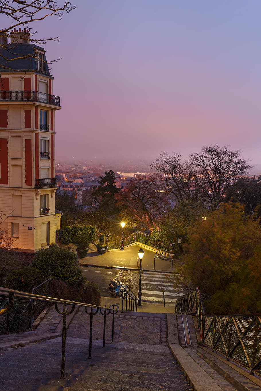 railing, banister, handrail, building, architecture, tower HD wallpaper