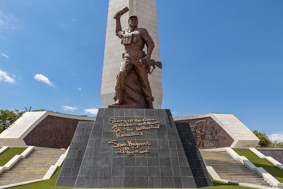 monument, person, human, column, obelisk, pillar, architecture HD wallpaper