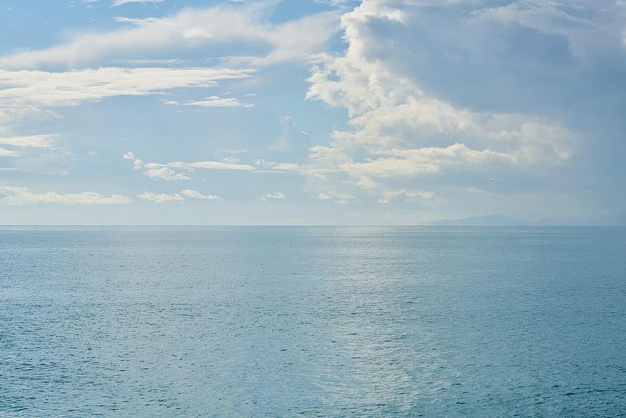 cloud, blue, sky, clouds, nature, color, landscape, atmosphere HD wallpaper