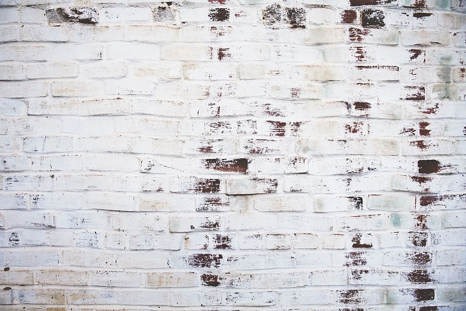 Photography of White Brick Wall, bricks, brickwall, brickwork HD wallpaper