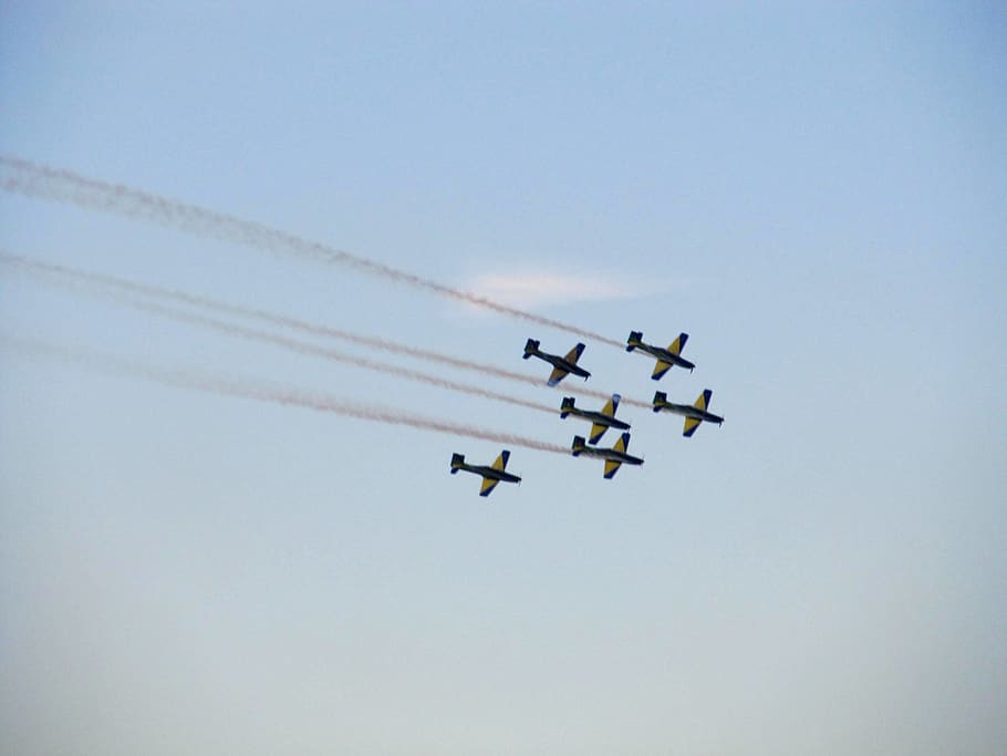 brazil, são josé dos campos, air vehicle, flying, airplane, HD wallpaper