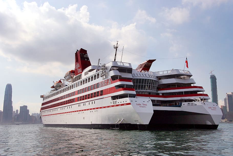 liner, cruise, ship, giant, boat, floating, journey, sea, nautical vessel HD wallpaper