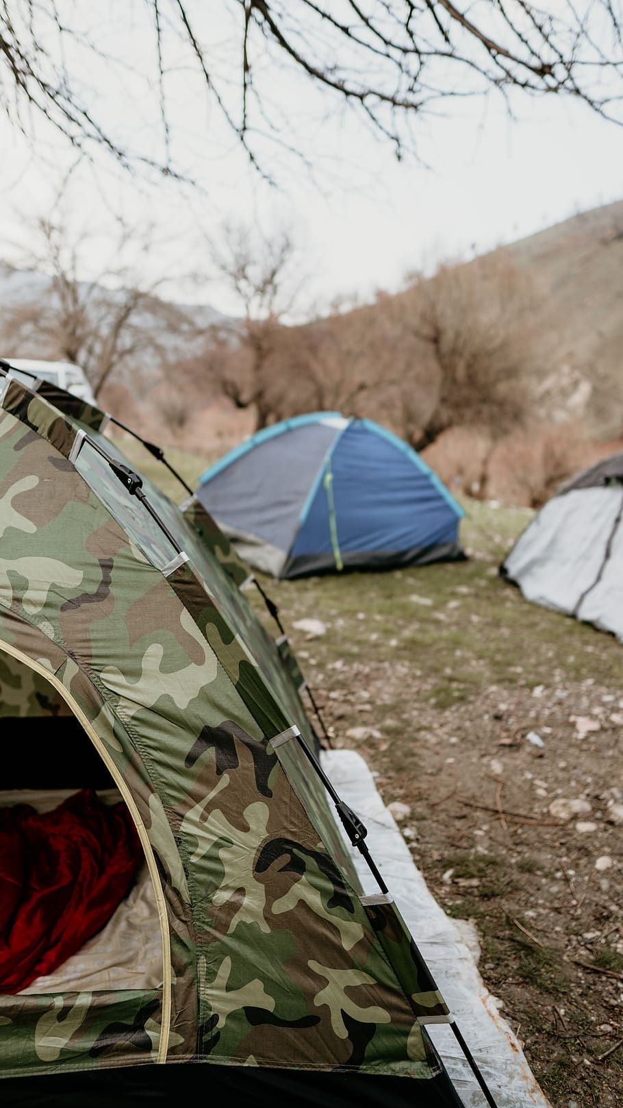 camping, mountain tent, leisure activities, military, military uniform, HD wallpaper