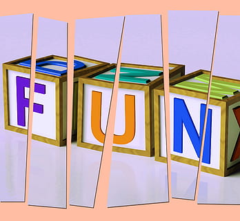 Fun Letters Meaning Joy Pleasure And Excitement, amuse, amusement HD wallpaper