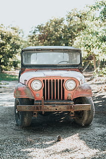 HD wallpaper: selective focus photography of brown Jeep Wrangler, rusted,  dusty | Wallpaper Flare