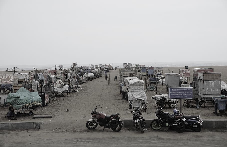 india, chennai, beach, transportation, sky, mode of transportation HD wallpaper