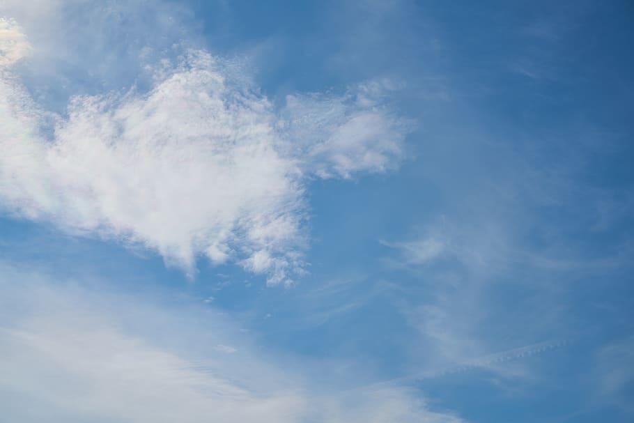 cloud, blue, white, sky, background, clouds, nature, air, atmosphere HD wallpaper