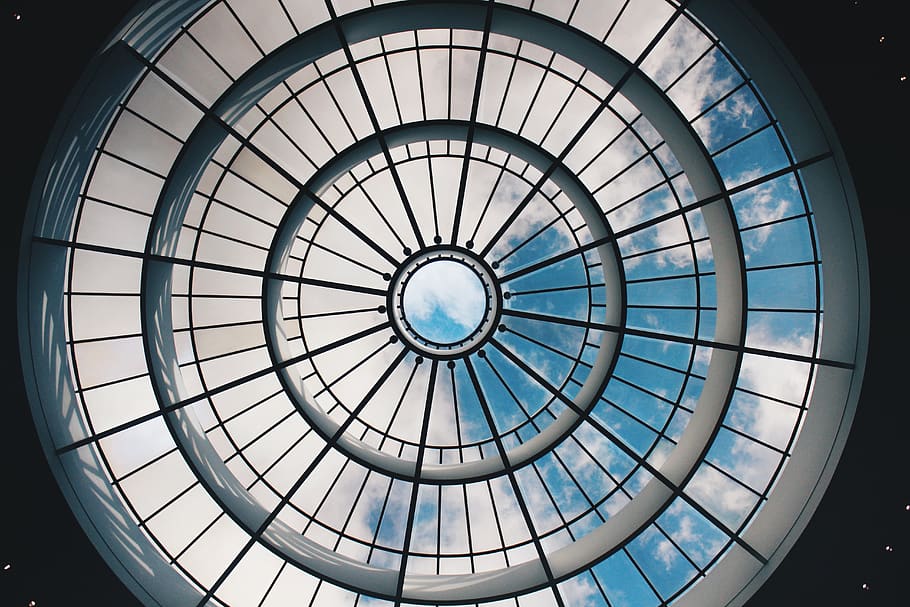 germany, munich, claraboia, window, sky, blue, architecture HD wallpaper