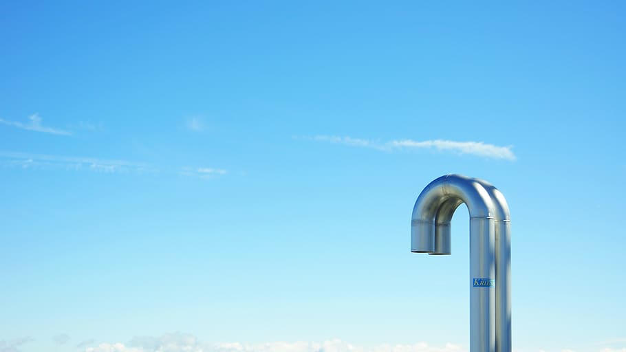 two gray pipes during daytime, saint anton am arlberg, austria HD wallpaper
