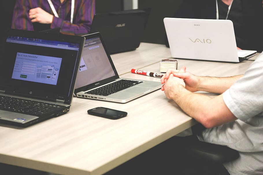 startup, start-up, notebooks, creative, computer, company, laptops HD wallpaper