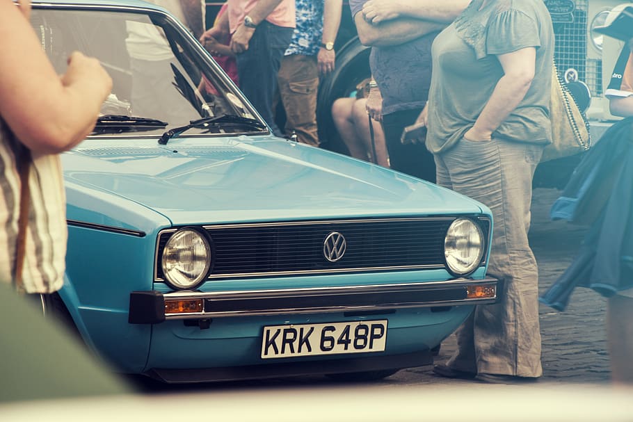 united kingdom, beverley, golf, rabbit, classic, classic car, HD wallpaper
