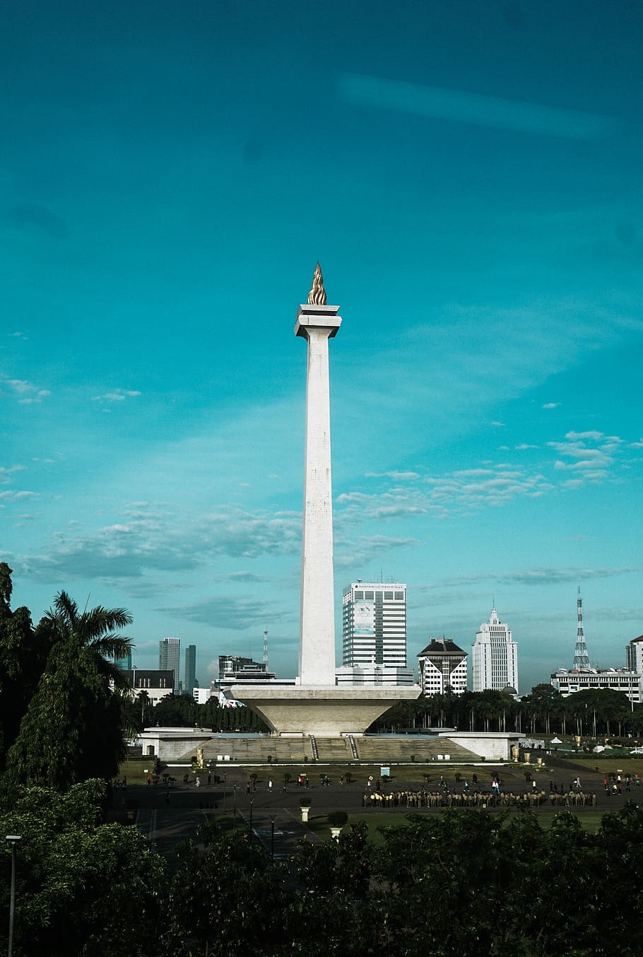 monument, architecture, building, indonesia, jakarta pusat