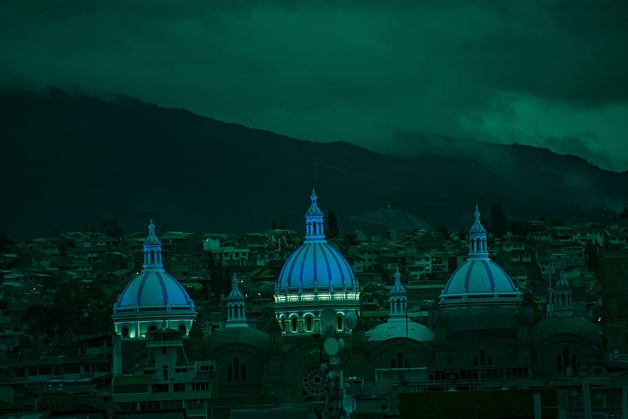basin, cathedral, architecture, ecuador, dome, place of worship HD wallpaper