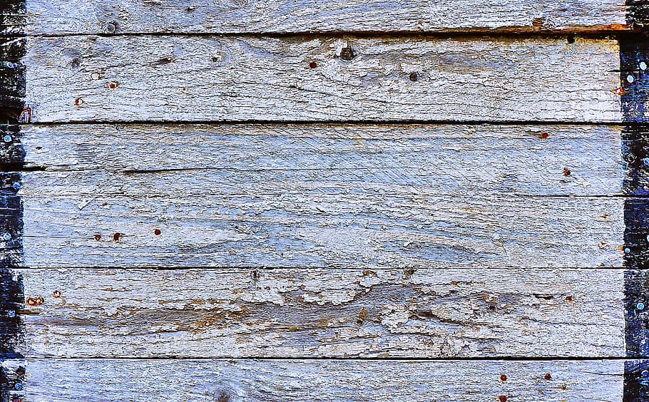 gray wood wall, textured, wood - material, backgrounds, old, weathered HD wallpaper