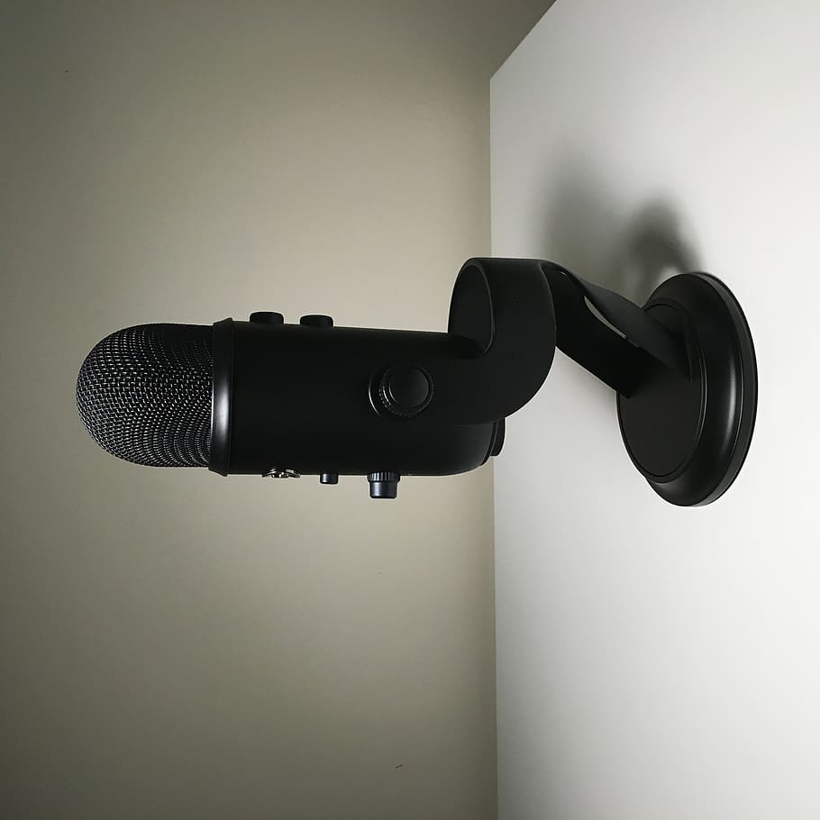 electrical device, microphone, cylinder, table lamp, switch, HD wallpaper