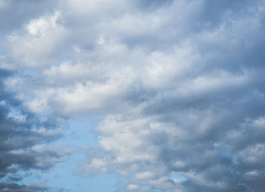 clouds, sky, stormy, clear, blue, white, cloud - sky, beauty in nature HD wallpaper