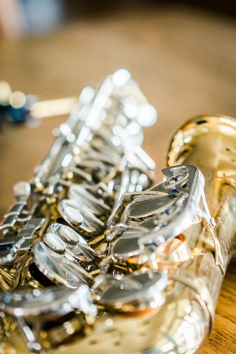 saxophone, jupiter, play, music, classic, metal, close-up, indoors, HD wallpaper