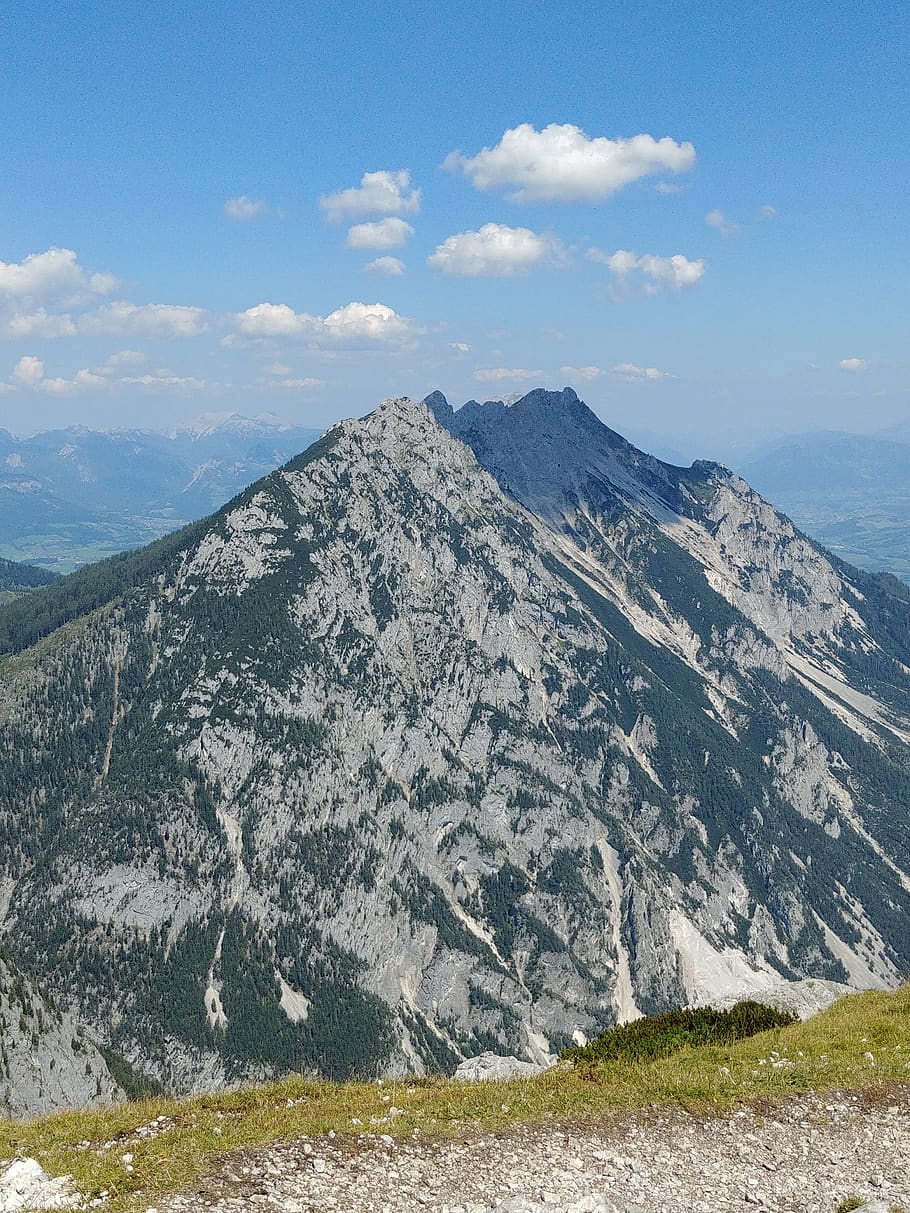 summit, mountain, austria, landscape, alpine, nature, great HD wallpaper