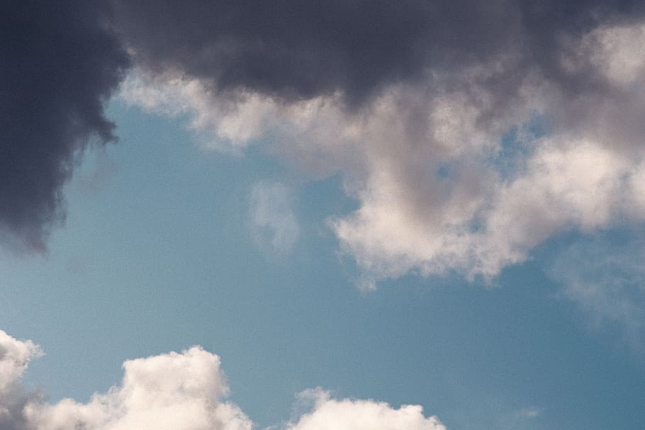 clouds under blue sky during daytime, nature, outdoors, weather HD wallpaper