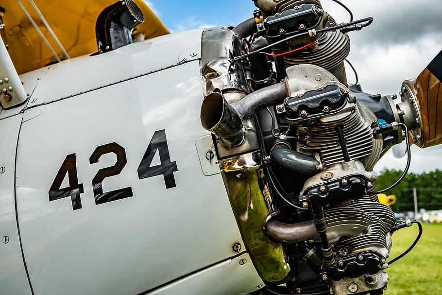 aircraft, vintage, old, classic, aviation, retro, plane, airshow