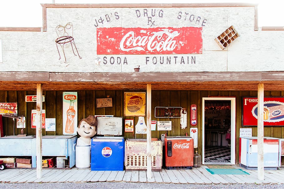 Coca-COla building, text, architecture, building exterior, western script HD wallpaper