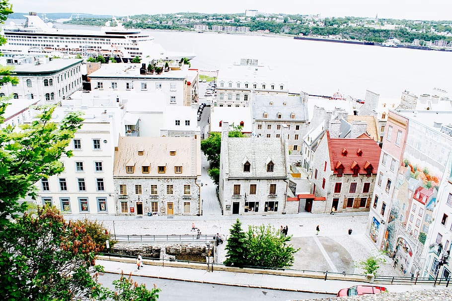 quebec city, canada, building exterior, built structure, architecture HD wallpaper