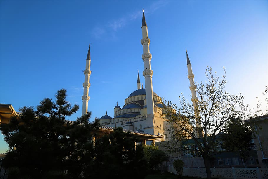 Kocatepe Mosque, ancient, architecture, building, daylight, dome HD wallpaper