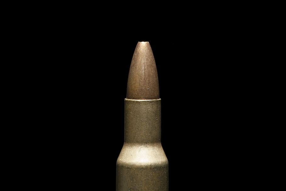 HD wallpaper: bullet, highlight, photoshoot, metal, black, dark, studio shot  | Wallpaper Flare