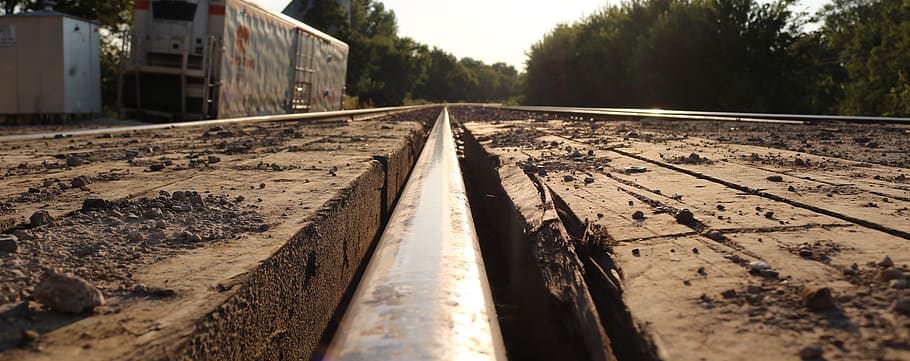 train, railroad, rails, rail transportation, railroad track HD wallpaper