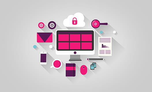 On-Line - A Connected Life, analytics, background, book, business HD wallpaper